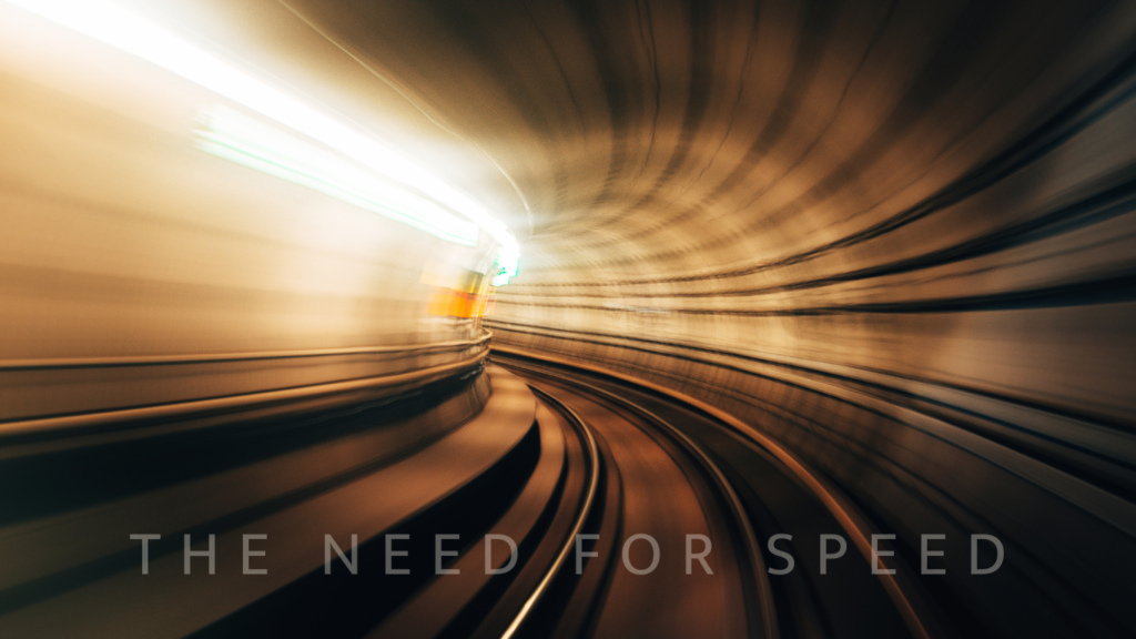 The need for WiFi speed